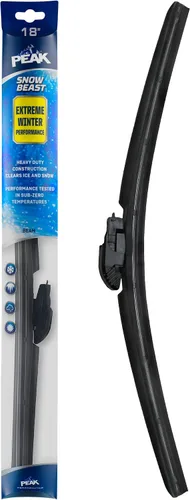 Vista 12 de PEAK Snow Beast Winter - Escobilla para limpiaparabrisas, 13 pulgadas