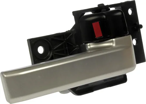 Vista 2 de Dorman 81235 - Manija de puerta interior del lado del pasajero delantero compatible con modelos seleccionados de Toyota, palanca plateada lisa
