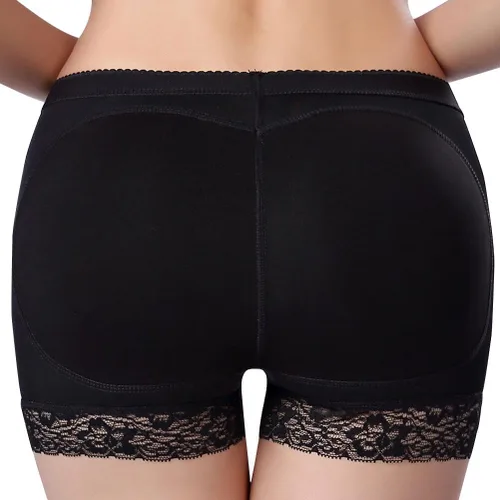 Vista 2 de Everbellus Pantalones cortos de levantamiento de glúteos sin costuras, bragas acolchadas para mujer