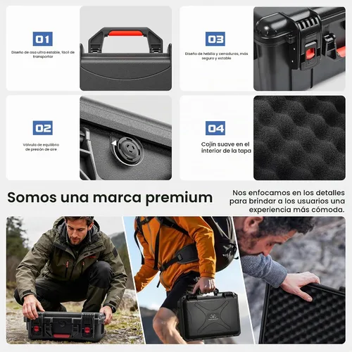 Vista 7 de STARTRC Mini 5 Pro - Funda de doble capa para DJI Mini 5 Pro para Skyrover