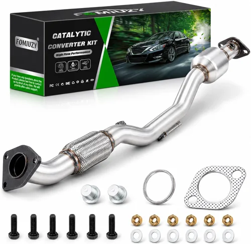 Vista 9 de Kit de convertidor catalítico frontal de alto flujo de ajuste directo para Nissan Altima 2007 2008 2009 2010 2011 2012 2013 2.5L Reemplaza 674-933