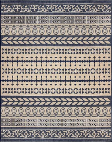 Vista 15 de Gertmenian Freedom Collection - Alfombra para exteriores con temática náutica y cuidado inteligente para terraza.