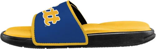 Vista 288 de FOCO Sandalias deportivas de espuma para ducha con logotipo de equipo universitario de la NCAA para hombre