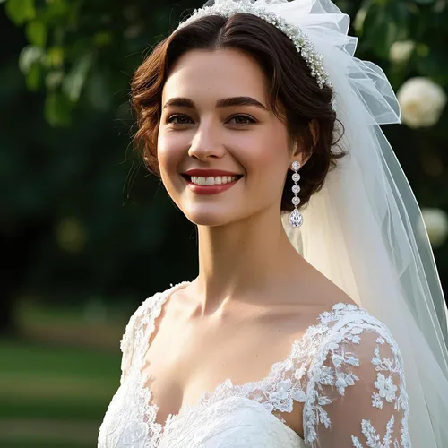 Vista 2 de BriLove Pendientes de mujer elegantes para boda con cristales, cuentas y diseño de lágrima colgante