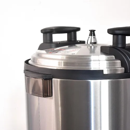 Vista 6 de Kolice Olla a presión comercial de 220 voltios y 33 L, olla a presión de 220 voltios con olla interior antiadherente, 33L (35 cuartos de galón)