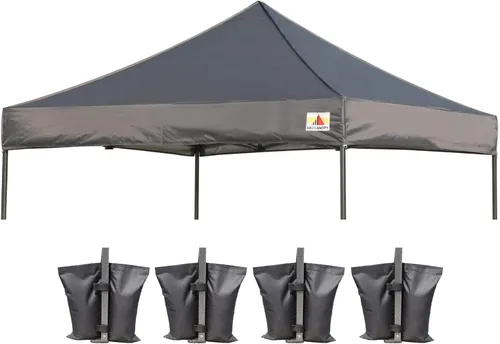 Vista 20 de ABCCANOPY Toldo de repuesto para tienda de campaña desplegable (8 x 8 pies, blanco)