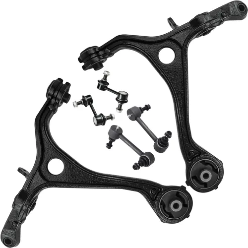 Vista 40 de Detroit Axle - Kit de brazos de control delantero para Chevy Silverado 1500 GMC Sierra 1500 GMC Sierra 1500 Avalanche Yukon Tahoe Escalade ESV EXT