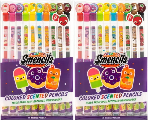 Vista 9 de Lápices de color Smencils (10 unidades), Total 1