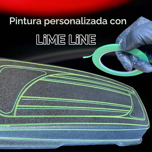Vista 8 de LiME LiNE Escama de metal automotriz pulverizable para pintura personalizada Paquete de 1