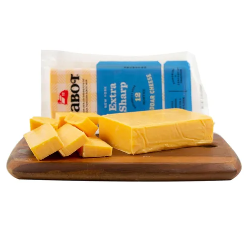 Vista 2 de New York Extra Sharp Cheddar Cheese, 8 onzas (paquete de 4)