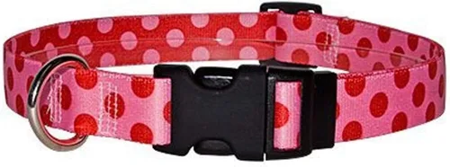 Vista 29 de Collar de diseño amarillo estándar para perro, pequeño, s, Marrón Lunares de Navidad