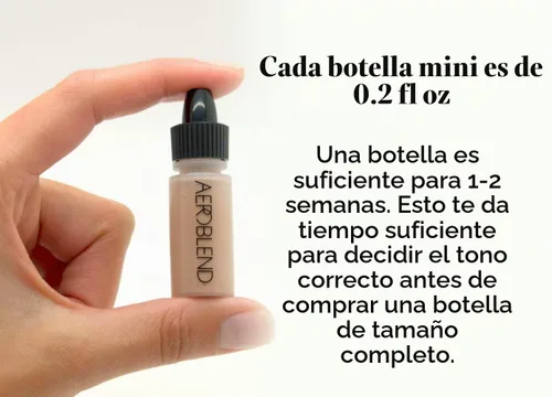 Vista 4 de Aeroblend Mini juegos de maquillaje con aerógrafo (Pro Foundation Mini 20)