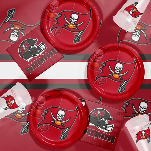 Vista 22 de Kit de vajilla Arizona Cardinals, 49 unidades, con licencia