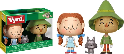 Vista 2 de Funko Vynl: El mago de Oz - Dorothy & Scarecrow - 2 figuras coleccionables paquete de 2