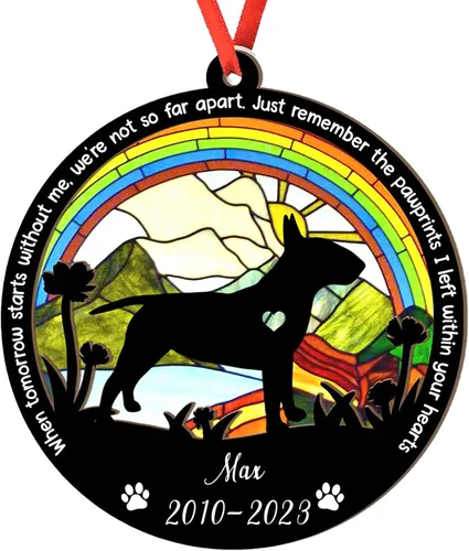 Vista 10 de Adorno personalizado para atrapasoles de sabueso afgano, adorno de Navidad de sabueso afgano, regalo para perro amante, sabueso afgano conmemorativo