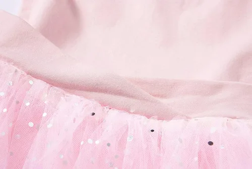 Vista 7 de MdnMd Trajes de bailarina para niñas pequeñas, tutú de ballet con leotardo y falda de bailarina Rosa ballet