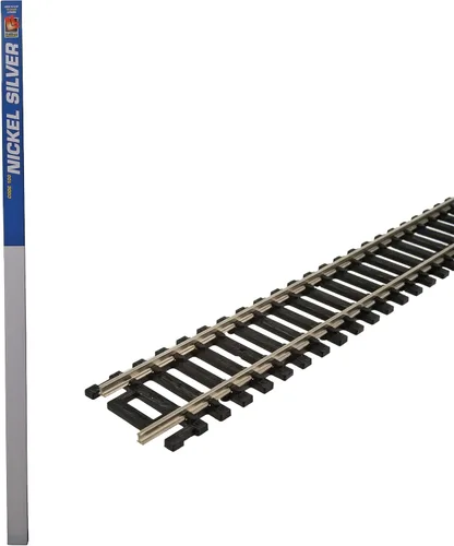 Vista 5 de Walthers Life-Like Flex Track-36 pkg(5)-Código 100 Níquel Plata 433-3004 HO Escala Modelo Ferrocarril - Sistema de Vía