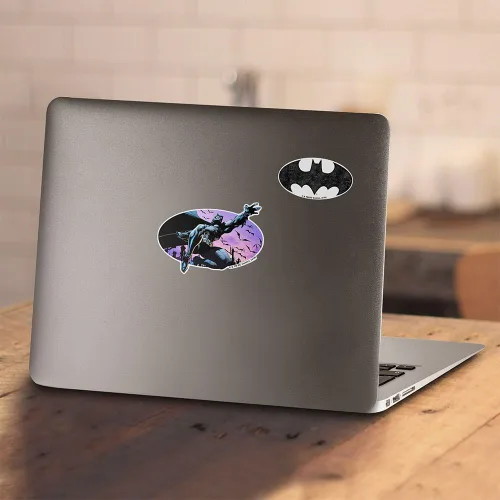 Vista 4 de Popfunk Camiseta clásica con logotipo de Batman Hush