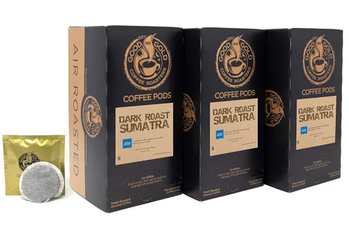 Vista 4 de VASILLAS DE CAFÉ DE AVELLANA - Good As Gold Coffee - (18 cápsulas)