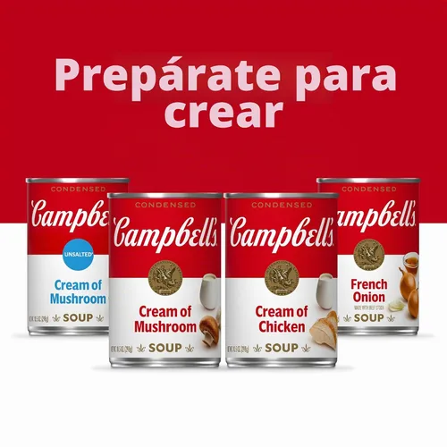 Vista 5 de Campbell's Caldo de carne condensada, lata de 10.5 oz
