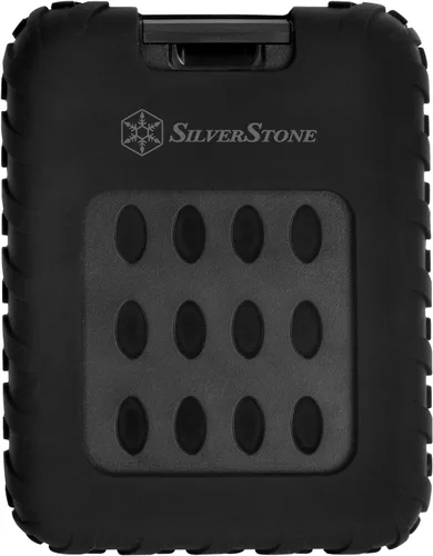 Vista 8 de SilverStone Technology Grado militar-IP65 y prueba de polvo externo 2.5" SATA Drive recinto con USB 3.0 MMS01B