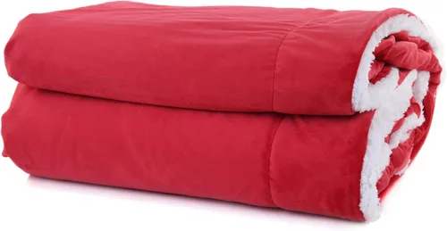 Vista 13 de Mintra Home Sherpa - Manta de franela súper suave (gris oscuro, 70 x 86 pulgadas grande))