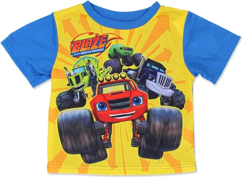 Vista 3 de Blaze and The Monster Machines - Pijamas para niños pequeños (2 piezas)