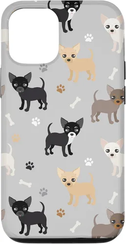 Vista 28 de Chihuahua Paws and Bones - Funda para iPhone 17