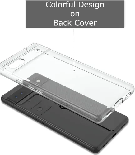 Vista 2 de Slim-Fit TPU Phone Case Compatible with Google Pixel 6a - Zodiac/Horoscope