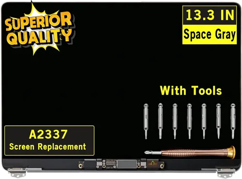 Vista 8 de Reemplazo de pantalla para MacBook Air A1466 de mediados de 2013 a 2017 EMC 2632 EMC 2925 EMC 3178 Pantalla LCD Montaje completo de la parte