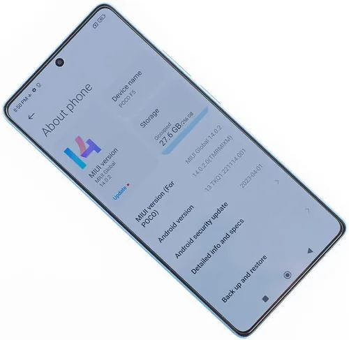 Vista 6 de Ibywind Protector de pantalla para Xiaomi Poco F5 5G (6.67 pulgadas), paquete de 2 + 1 protector de lente de cámara + 1 película trasera, vidrio