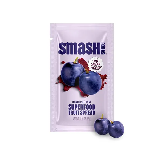 Vista 10 de Chia Smash Superfood Jam Squeeze Paquetes Untar, arriba, apretar y refrigerio Enteros 30, aptos para diabéticos, aptos para diabéticos