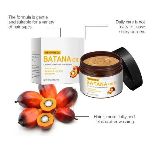 Vista 3 de ARANYA Batana Oils Miracle - Aceite de tratamiento capilar con aceite de semilla de zanahoria y vitamina E, fórmula profesional suavizante e