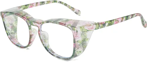 Vista 7 de Gafas protectoras de seguridad, lentes claros a prueba de empañamiento/rayones, para hombre, marco transparente