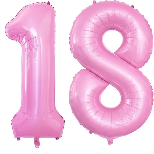 Vista 52 de Goer, conjunto de globos de papel aluminio para decoraciones de cumpleaños, globos de las letras de feliz cumpleaños y de números Oro