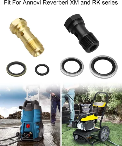 Vista 5 de AR2119 Kit de pernos de montaje para descargador 3/B Gymatic 3/B Annovi Reverberi XM RK Series