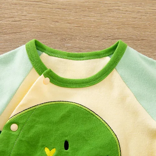 Vista 3 de Yierying - Pelele de algodón con diseño de dinosaurio