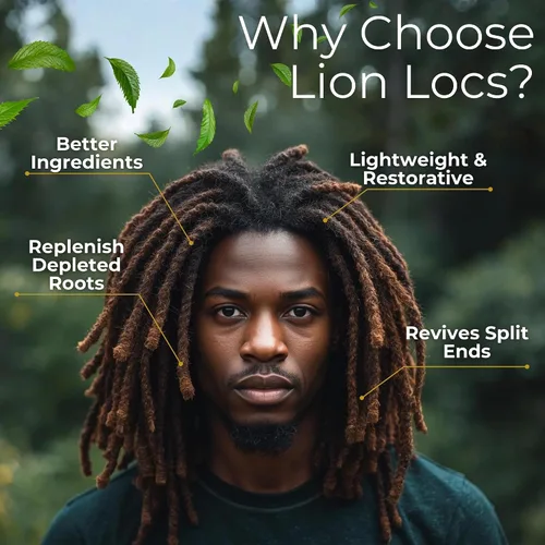 Vista 8 de Lion Locs - Hidratante para rastas, mechones, microlocs, entrelazados, trenzas, trenzas, fauxlocs, Twistlocks o Sisterlocks (8 onzas) (firme)