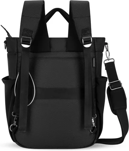 Vista 5 de Sherpani Soleil, mochila convertible antirrobo, bolsa 3 en 1, bolso cruzado, bolsa de viaje de 18 L, se adapta a portátiles de 13 pulgadas