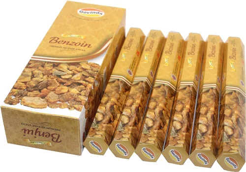 Vista 13 de Govinda – Incienso – Aqua Fresh – 120 varillas de incienso, incienso premium, revestimiento de masala
