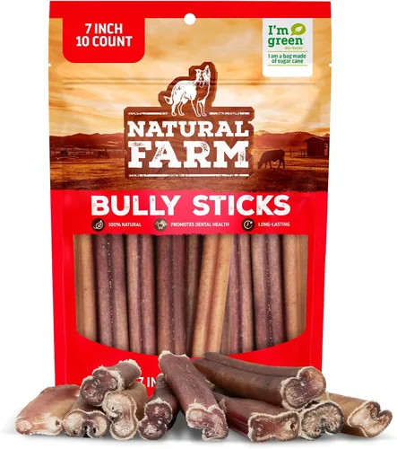 Vista 11 de Natural Farm Golosinas de colágeno trenzadas para perros (30 cm, paquete de 6), palitos de colágeno, golosinas naturales para perros, de larga
