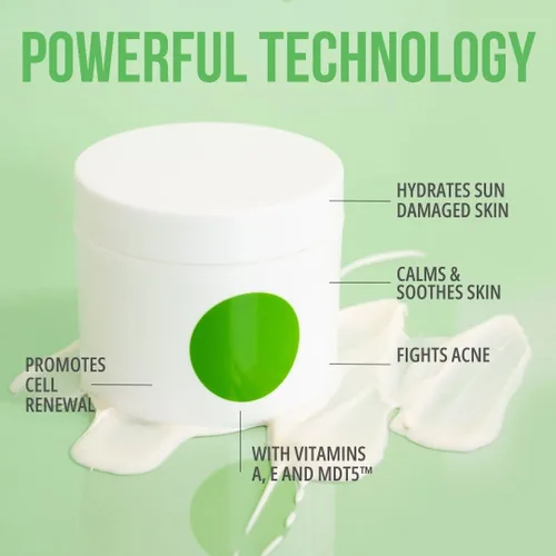 Vista 5 de Hidratante diario con retinol Cara antienvejecimiento ultraligera sin aceite, para el cuello, el pecho hidratante A-Bomb hidrata, suaviza