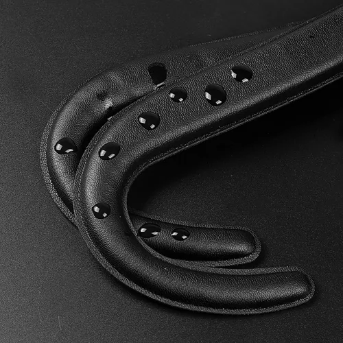 Vista 7 de Oculus Quest 2 Facial Interface Bracket Leather Eye Cover 6 Sets (Black)