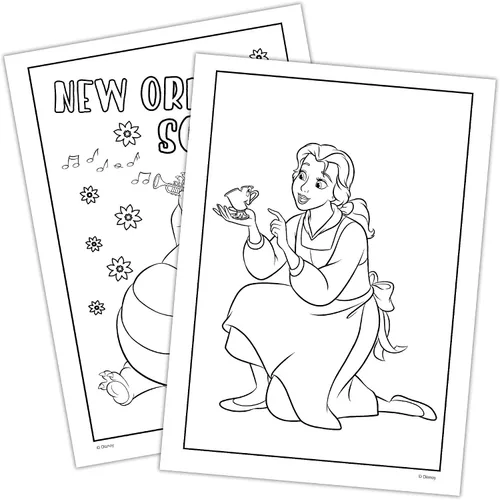 Vista 3 de Disney Princess 45648 Bendon - Libro de actividades oficial con mini lápices