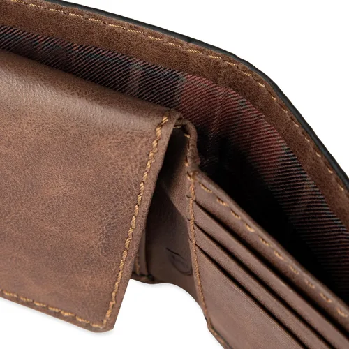Vista 5 de Columbia Billetera plegable para hombre, múltiples ranuras para tarjetas, ventana de identificación
