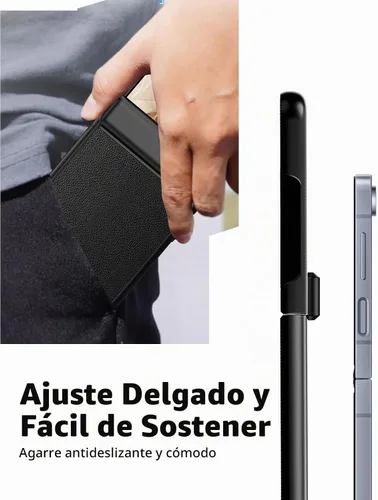 Vista 5 de NINKI Funda para Motorola Razr 60 Ultra con protector de pantalla integrado, protección de bisagra a prueba de golpes, resistente, ultra delgada