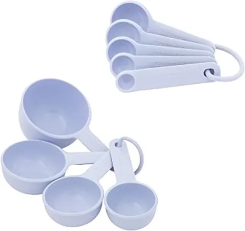 Vista 10 de KitchenAid Juego de tazas medidoras y cucharas, remolacha, 9 piezas
