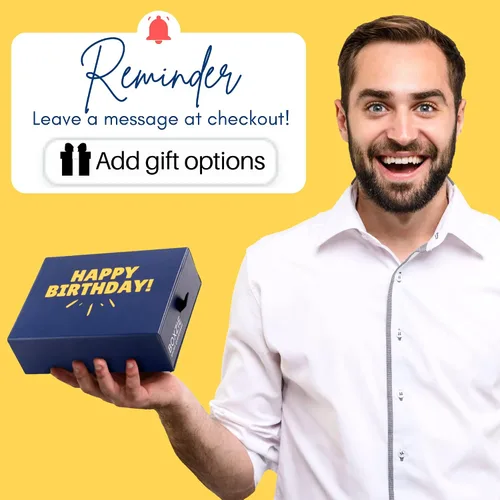 Vista 9 de Caja de regalo de feliz cumpleaños para hombres, regalos únicos para él, ideas de juego de cestas para hombre, regalos varoniles para papá, marido