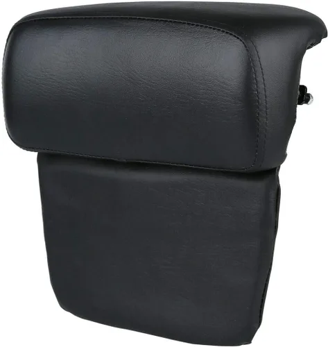 Vista 6 de XFMT Tronco de afeitar de 5.5 pulgadas con almohadilla de respaldo para Harley Touring Road King Street Glide Road Glide Electra Glide 1997-2013