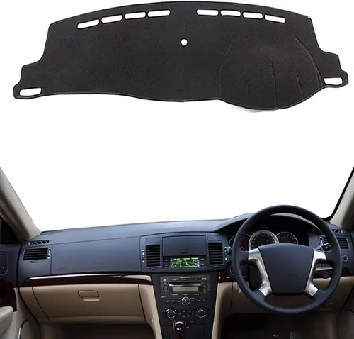 Vista 7 de HATHWAY Compatible con Chevrolet Epica 2007-2012, cubierta de tablero de automóvil, alfombrilla antideslizante, cubierta de salpicadero, accesorios